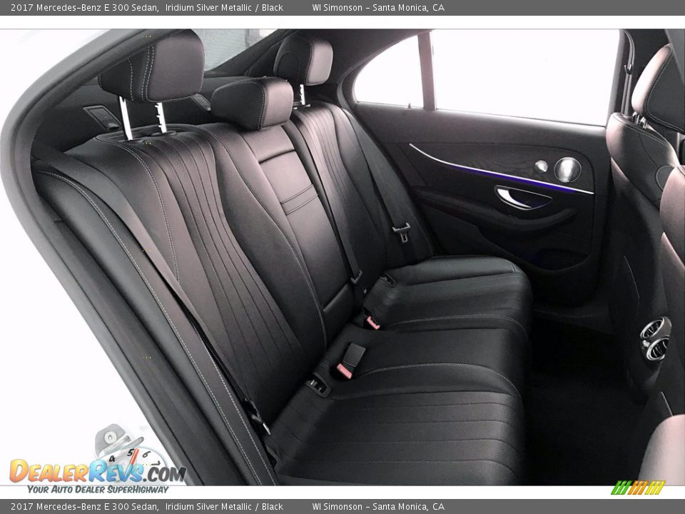 2017 Mercedes-Benz E 300 Sedan Iridium Silver Metallic / Black Photo #19