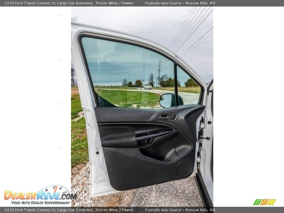 2016 Ford Transit Connect XL Cargo Van Extended Frozen White / Pewter Photo #20