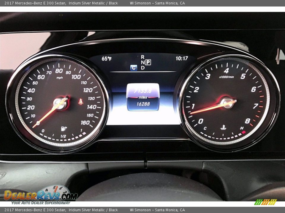 2017 Mercedes-Benz E 300 Sedan Iridium Silver Metallic / Black Photo #23