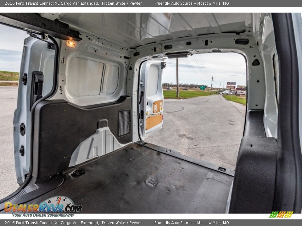 2016 Ford Transit Connect XL Cargo Van Extended Frozen White / Pewter Photo #22