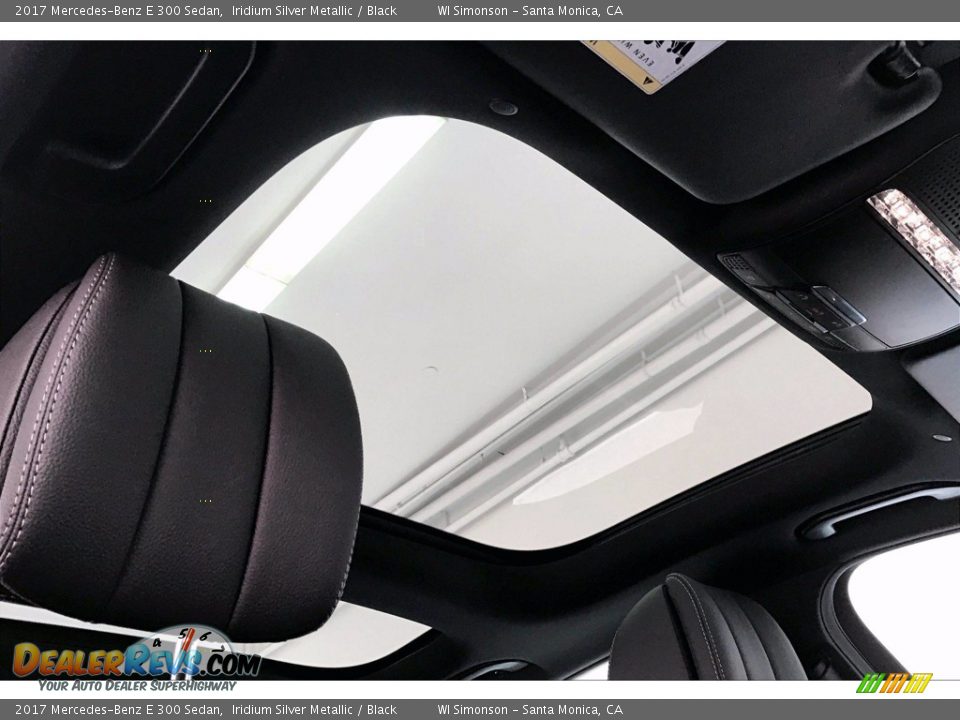 2017 Mercedes-Benz E 300 Sedan Iridium Silver Metallic / Black Photo #25