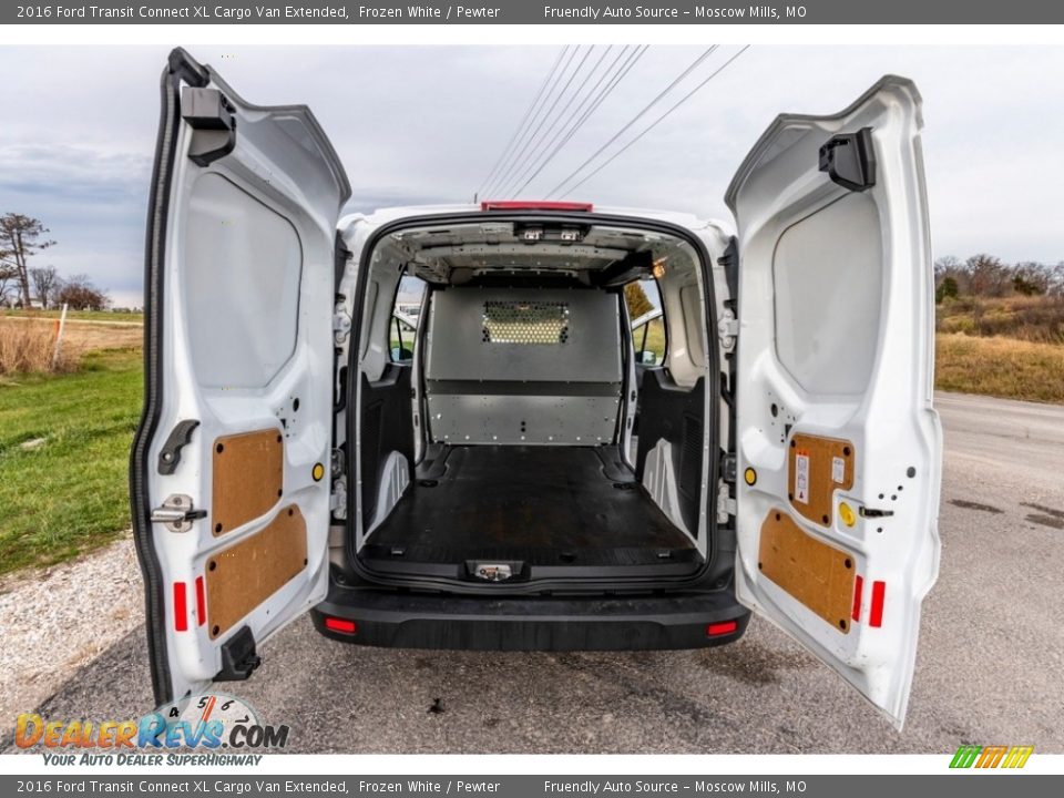2016 Ford Transit Connect XL Cargo Van Extended Frozen White / Pewter Photo #23