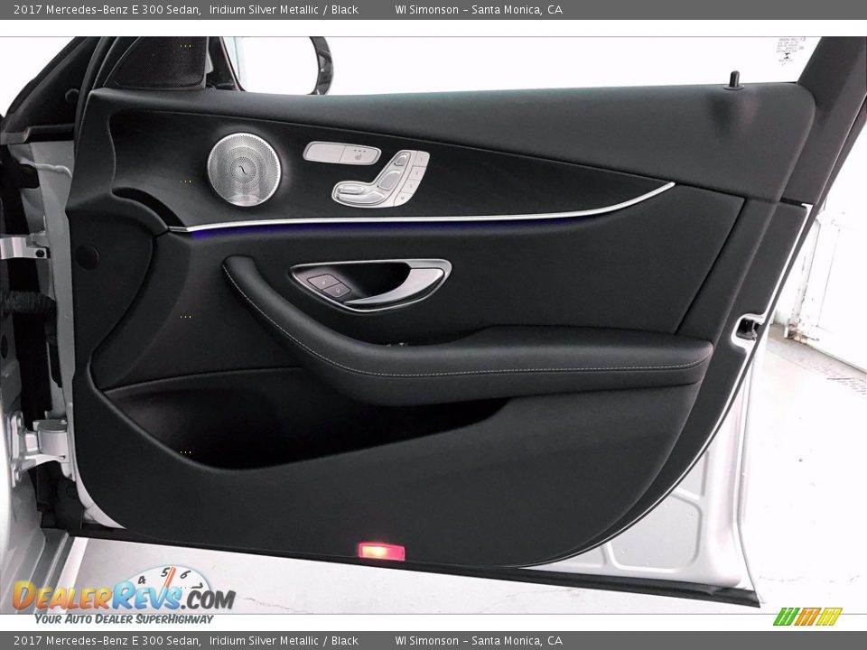 2017 Mercedes-Benz E 300 Sedan Iridium Silver Metallic / Black Photo #27