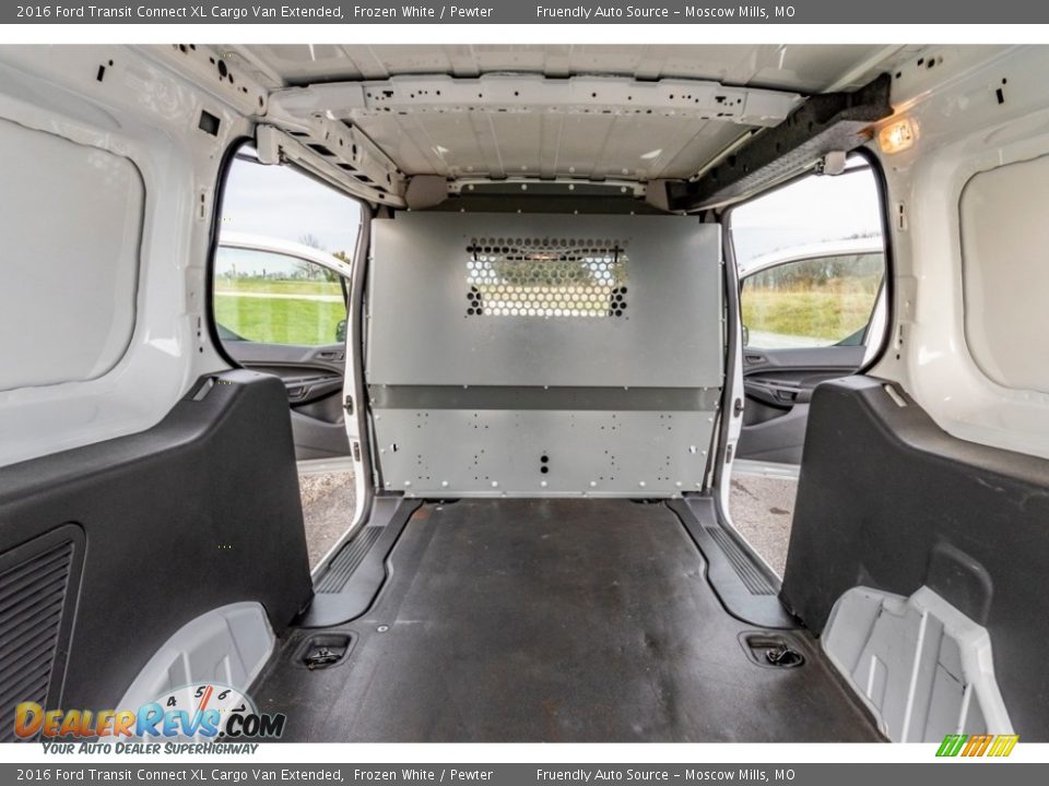 2016 Ford Transit Connect XL Cargo Van Extended Frozen White / Pewter Photo #25