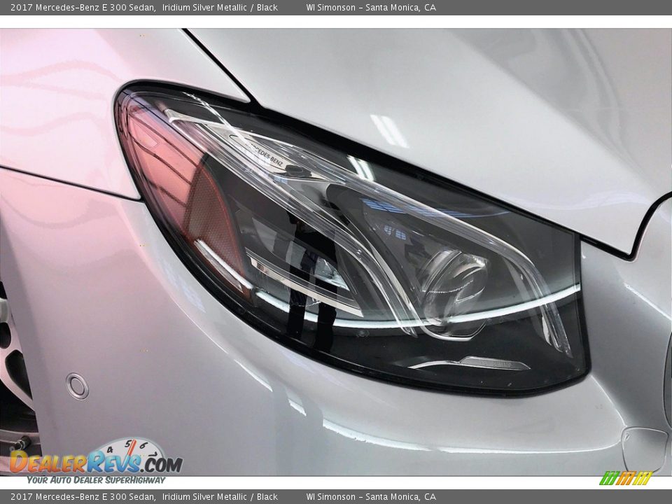 2017 Mercedes-Benz E 300 Sedan Iridium Silver Metallic / Black Photo #28