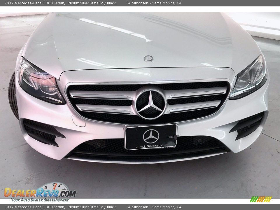 2017 Mercedes-Benz E 300 Sedan Iridium Silver Metallic / Black Photo #30