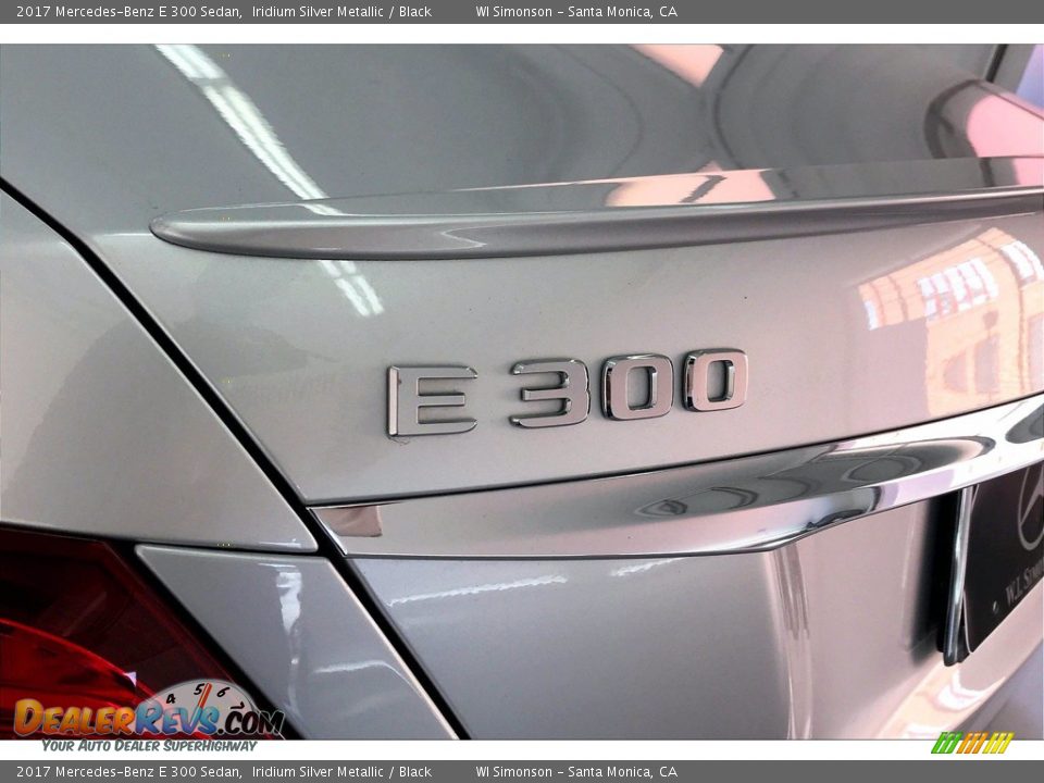 2017 Mercedes-Benz E 300 Sedan Iridium Silver Metallic / Black Photo #31