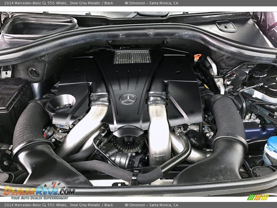 2014 Mercedes-Benz GL 550 4Matic 4.6 Liter biturbo DI DOHC 32-Valve VVT V8 Engine Photo #9