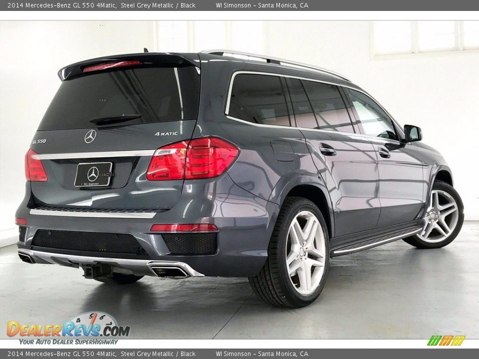 Steel Grey Metallic 2014 Mercedes-Benz GL 550 4Matic Photo #13