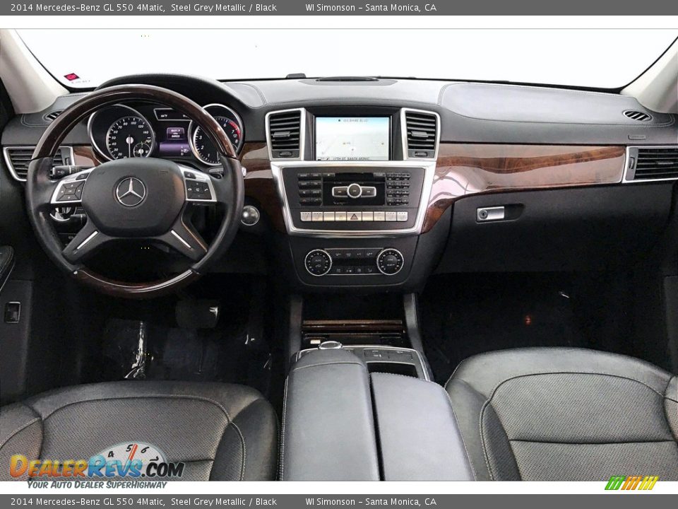 2014 Mercedes-Benz GL 550 4Matic Steel Grey Metallic / Black Photo #15