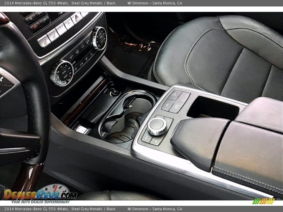 2014 Mercedes-Benz GL 550 4Matic Steel Grey Metallic / Black Photo #17