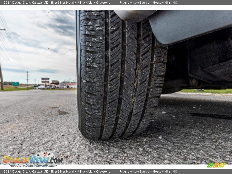 2014 Dodge Grand Caravan SE Billet Silver Metallic / Black/Light Graystone Photo #11