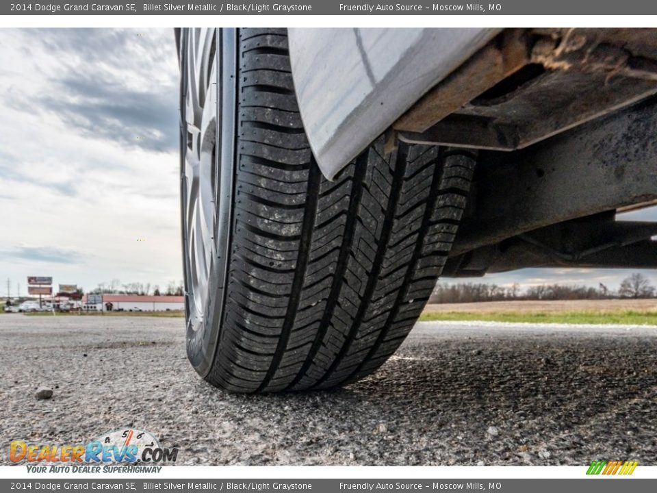 2014 Dodge Grand Caravan SE Billet Silver Metallic / Black/Light Graystone Photo #12