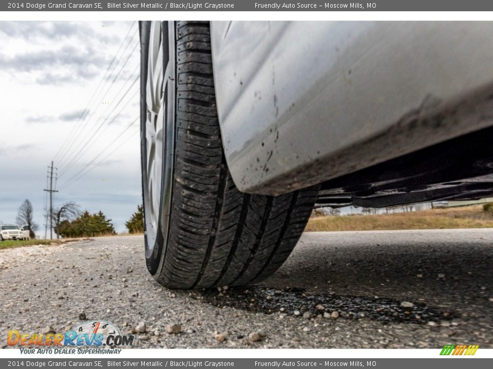 2014 Dodge Grand Caravan SE Billet Silver Metallic / Black/Light Graystone Photo #15
