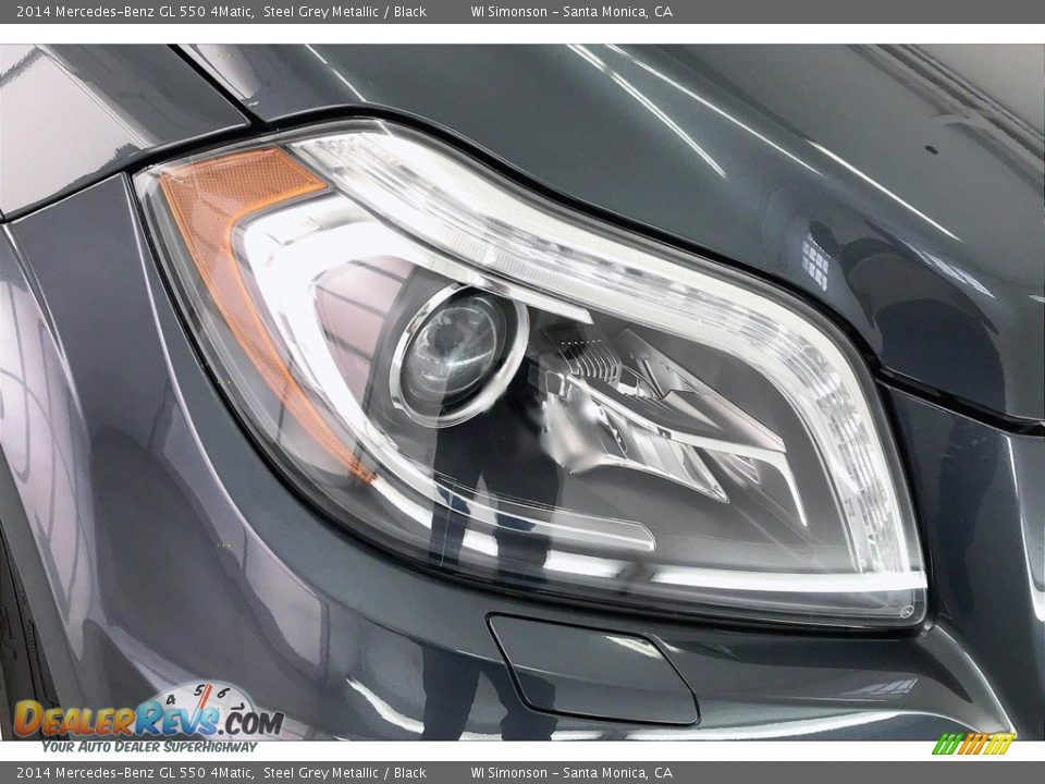 2014 Mercedes-Benz GL 550 4Matic Steel Grey Metallic / Black Photo #28