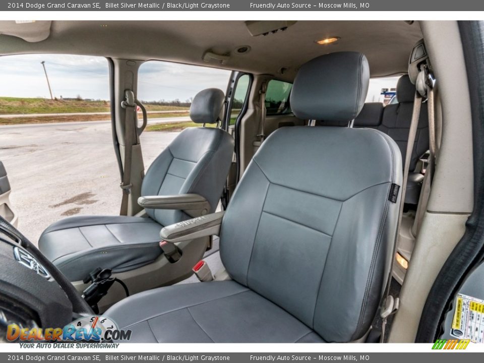 Front Seat of 2014 Dodge Grand Caravan SE Photo #17