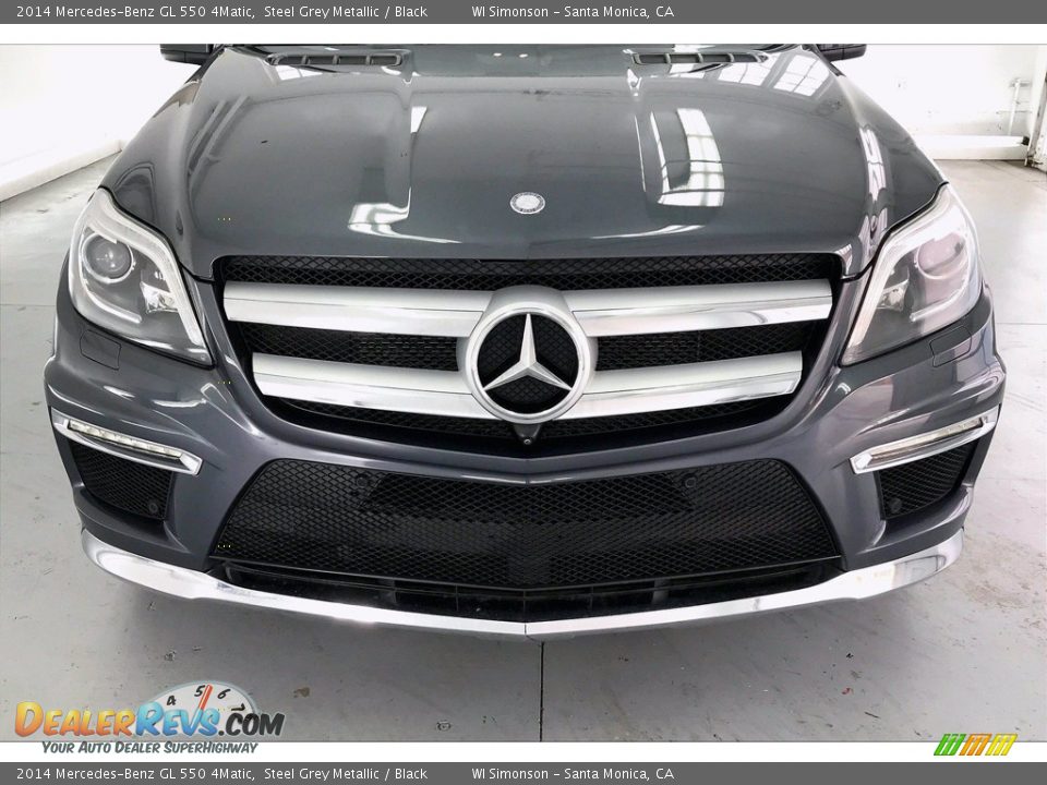 2014 Mercedes-Benz GL 550 4Matic Steel Grey Metallic / Black Photo #30