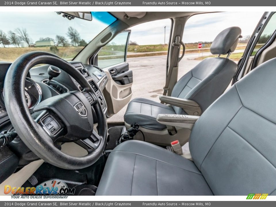 2014 Dodge Grand Caravan SE Billet Silver Metallic / Black/Light Graystone Photo #18