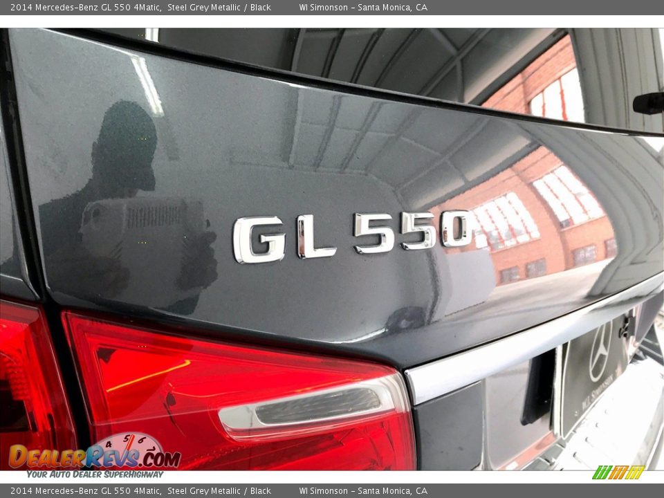 2014 Mercedes-Benz GL 550 4Matic Steel Grey Metallic / Black Photo #31