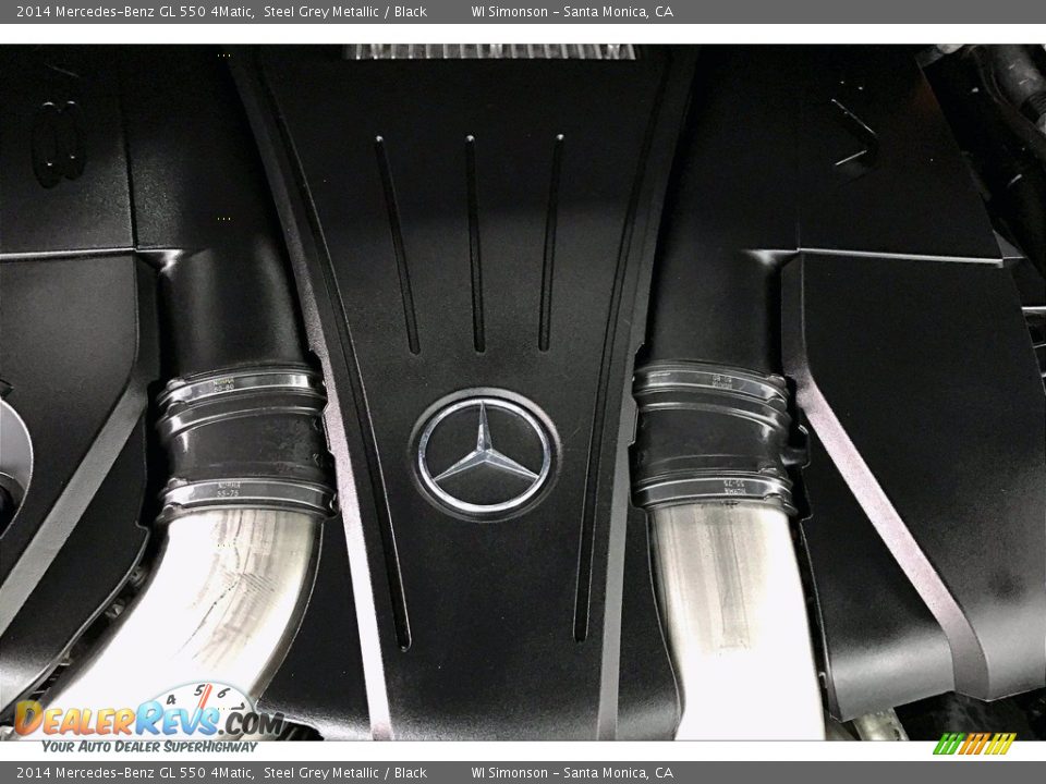 2014 Mercedes-Benz GL 550 4Matic Steel Grey Metallic / Black Photo #32