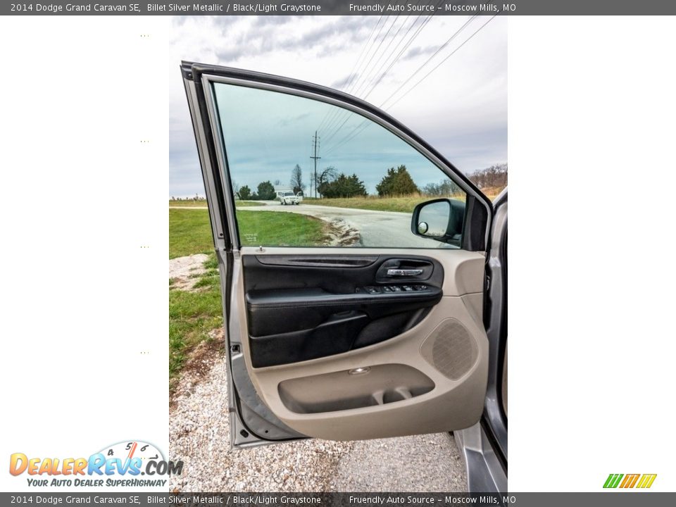 2014 Dodge Grand Caravan SE Billet Silver Metallic / Black/Light Graystone Photo #20