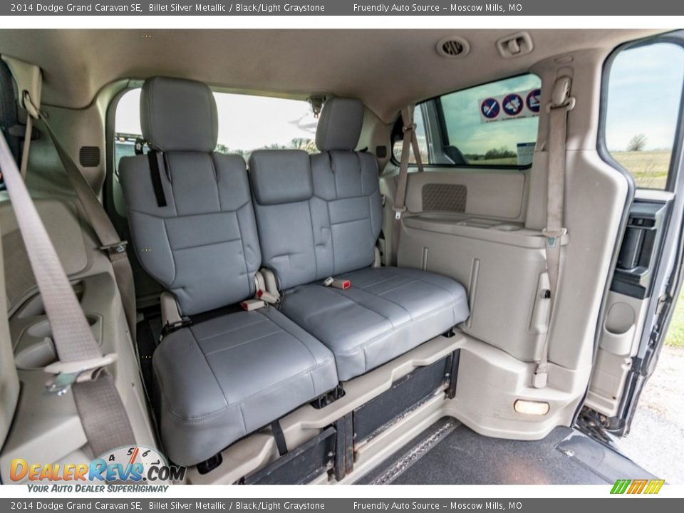 Rear Seat of 2014 Dodge Grand Caravan SE Photo #26