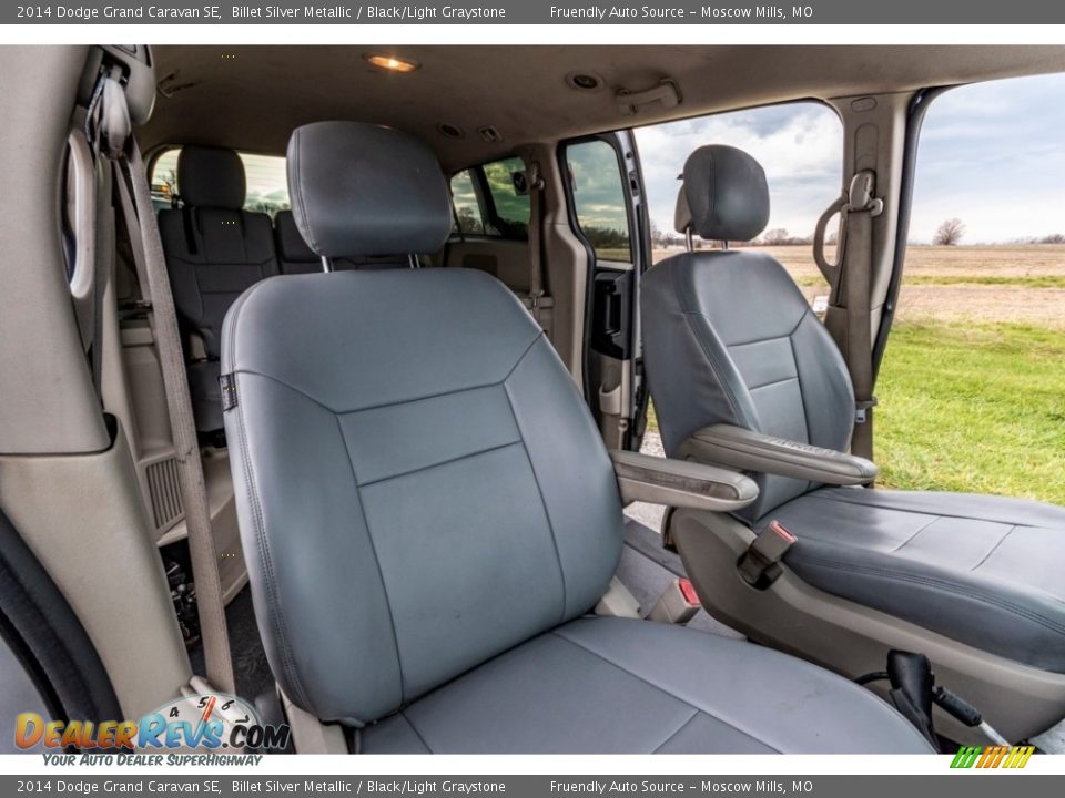 2014 Dodge Grand Caravan SE Billet Silver Metallic / Black/Light Graystone Photo #31