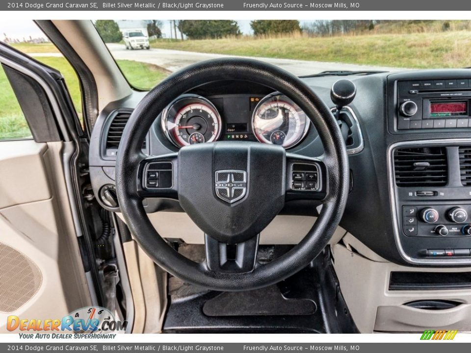 2014 Dodge Grand Caravan SE Steering Wheel Photo #34