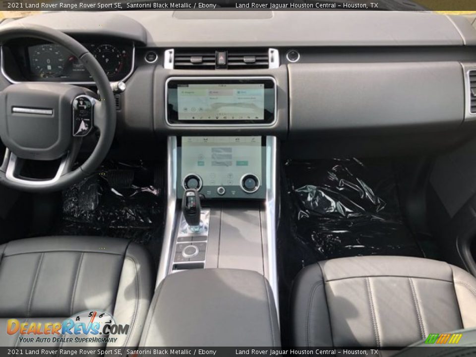 2021 Land Rover Range Rover Sport SE Santorini Black Metallic / Ebony Photo #5