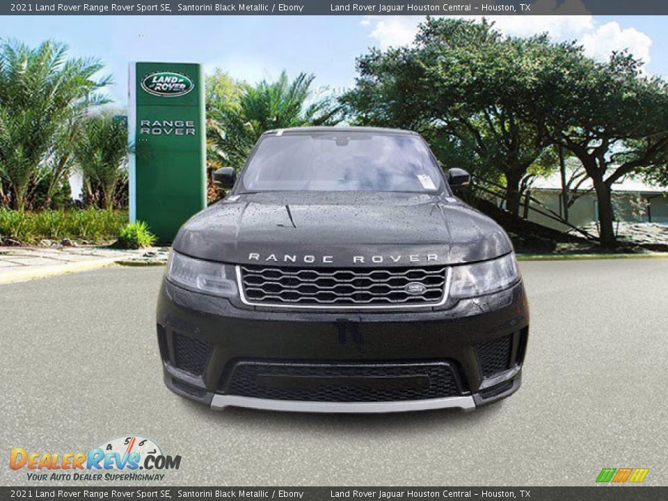 2021 Land Rover Range Rover Sport SE Santorini Black Metallic / Ebony Photo #10