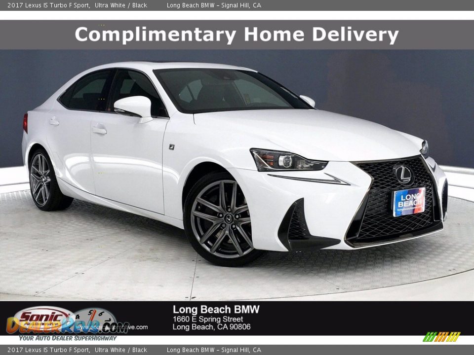 2017 Lexus IS Turbo F Sport Ultra White / Black Photo #1