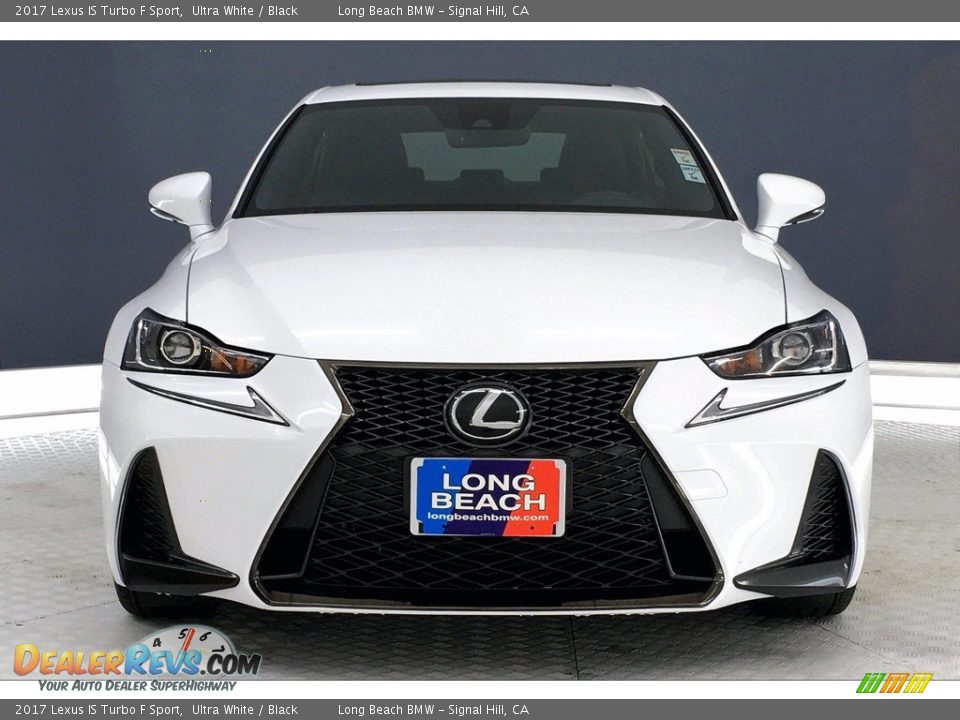 2017 Lexus IS Turbo F Sport Ultra White / Black Photo #2