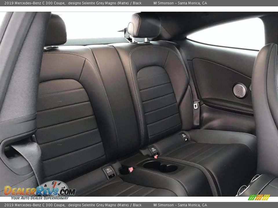 2019 Mercedes-Benz C 300 Coupe designo Selenite Grey Magno (Matte) / Black Photo #19