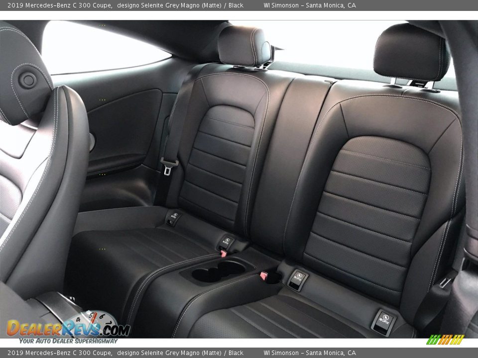 2019 Mercedes-Benz C 300 Coupe designo Selenite Grey Magno (Matte) / Black Photo #20