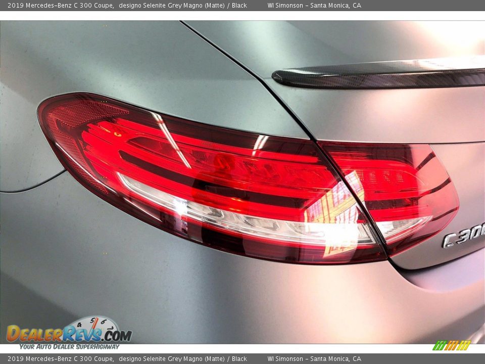 2019 Mercedes-Benz C 300 Coupe designo Selenite Grey Magno (Matte) / Black Photo #29