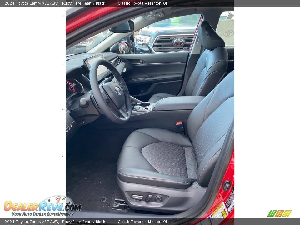 Front Seat of 2021 Toyota Camry XSE AWD Photo #2