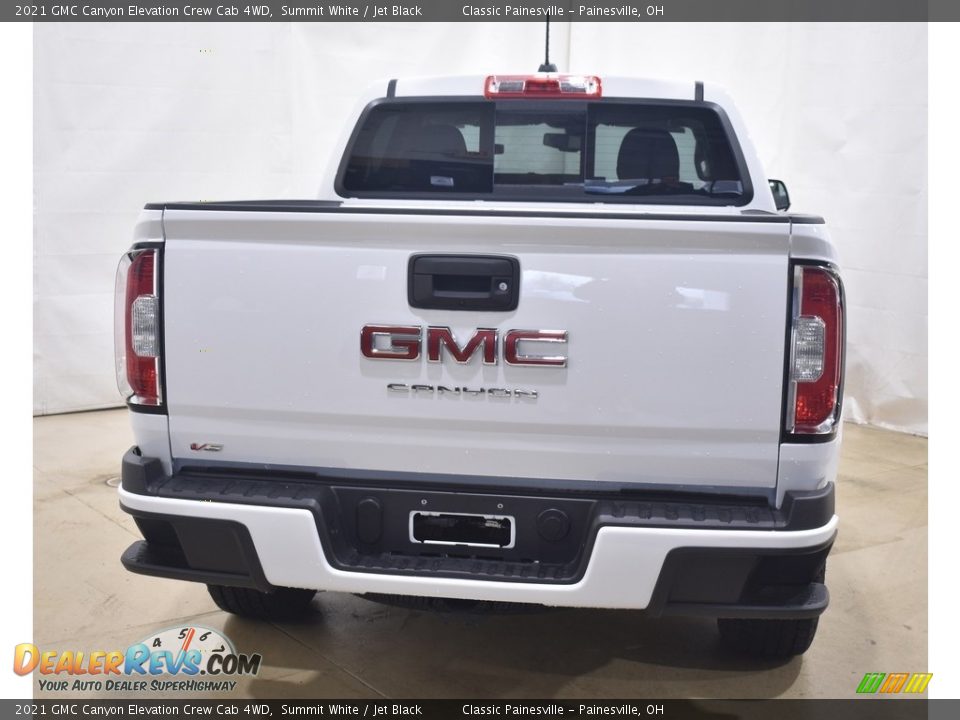 2021 GMC Canyon Elevation Crew Cab 4WD Summit White / Jet Black Photo #3