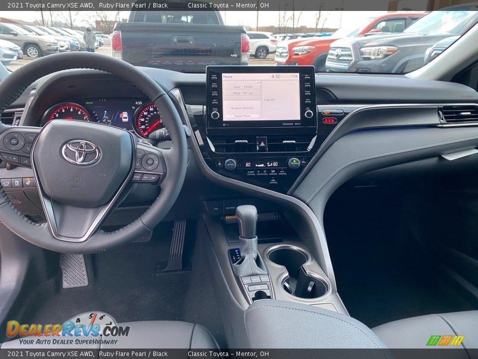Dashboard of 2021 Toyota Camry XSE AWD Photo #4