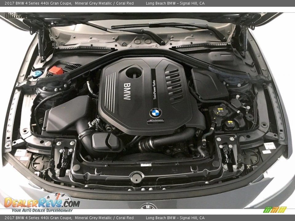 2017 BMW 4 Series 440i Gran Coupe 3.0 Liter DI TwinPower Turbocharged DOHC 24-Valve VVT Inline 6 Cylinder Engine Photo #9