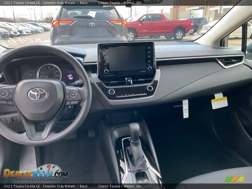2021 Toyota Corolla LE Celestite Gray Metallic / Black Photo #4
