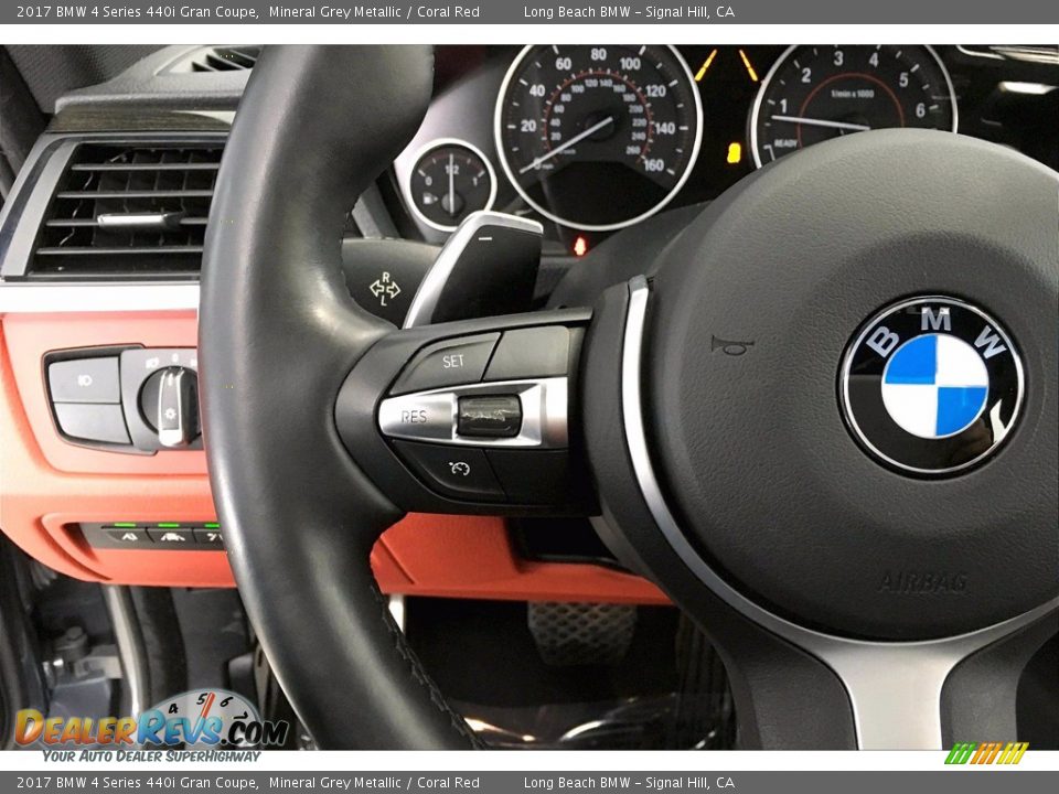 2017 BMW 4 Series 440i Gran Coupe Steering Wheel Photo #18