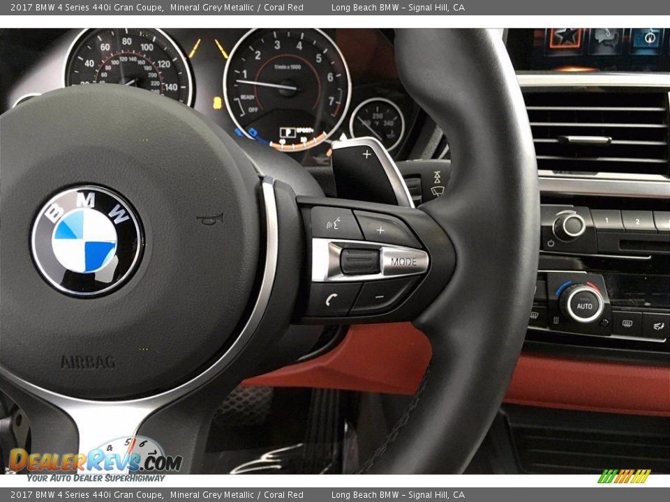 2017 BMW 4 Series 440i Gran Coupe Steering Wheel Photo #19