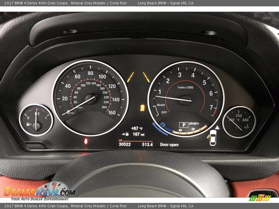 2017 BMW 4 Series 440i Gran Coupe Gauges Photo #20