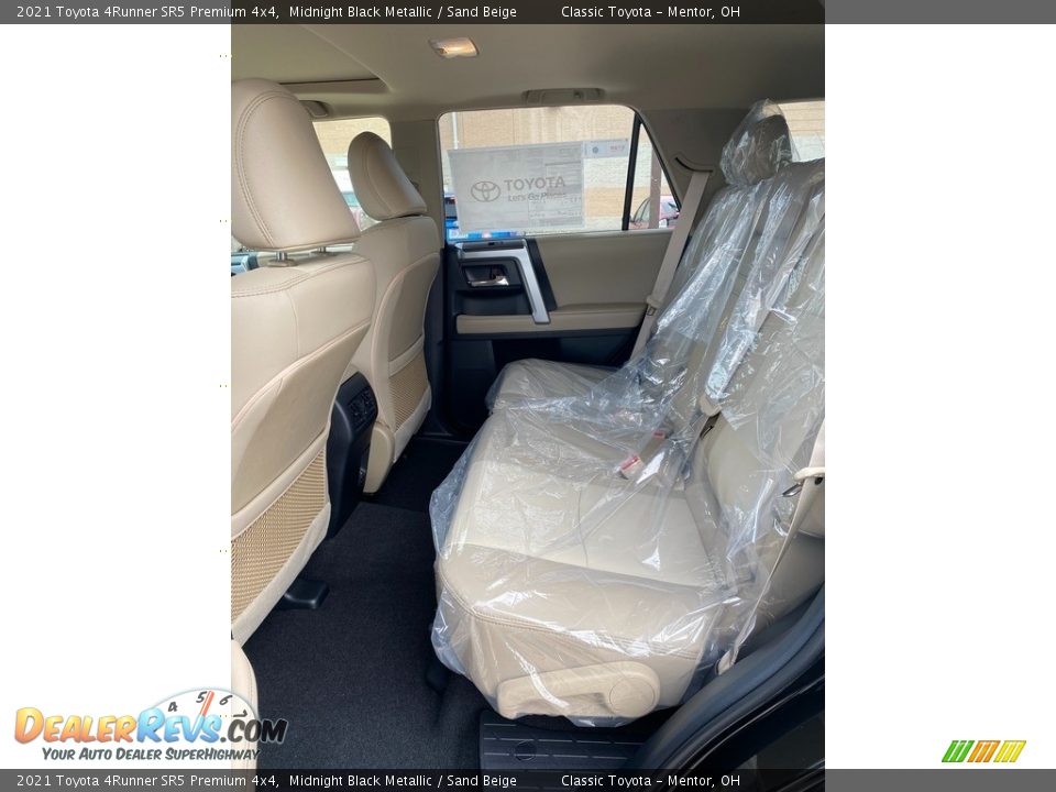 Rear Seat of 2021 Toyota 4Runner SR5 Premium 4x4 Photo #3
