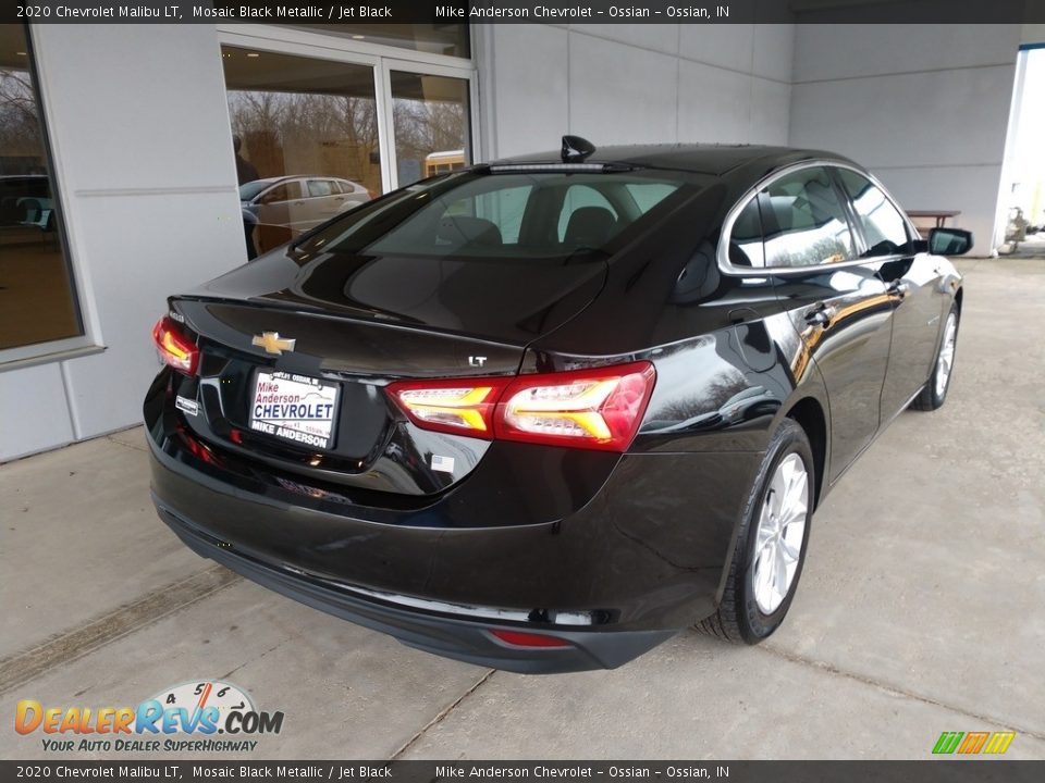 2020 Chevrolet Malibu LT Mosaic Black Metallic / Jet Black Photo #4