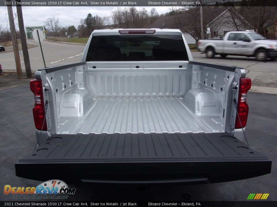 2021 Chevrolet Silverado 1500 LT Crew Cab 4x4 Silver Ice Metallic / Jet Black Photo #8