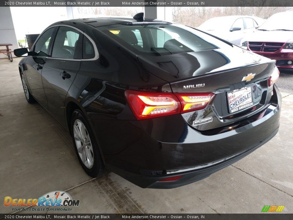 2020 Chevrolet Malibu LT Mosaic Black Metallic / Jet Black Photo #7