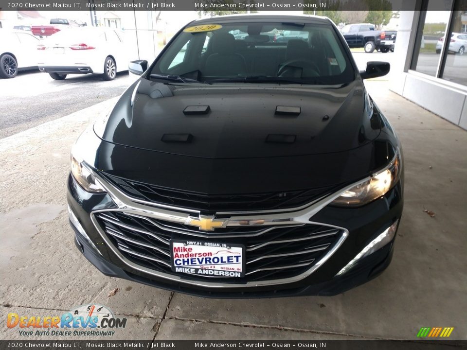 2020 Chevrolet Malibu LT Mosaic Black Metallic / Jet Black Photo #9