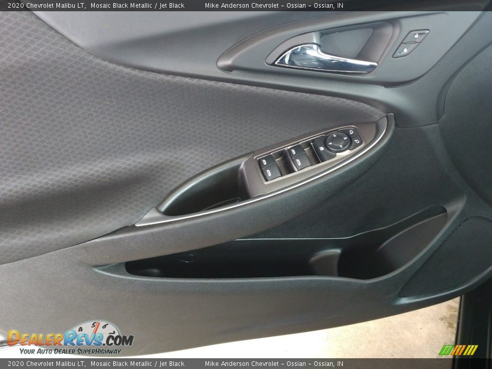 2020 Chevrolet Malibu LT Mosaic Black Metallic / Jet Black Photo #15