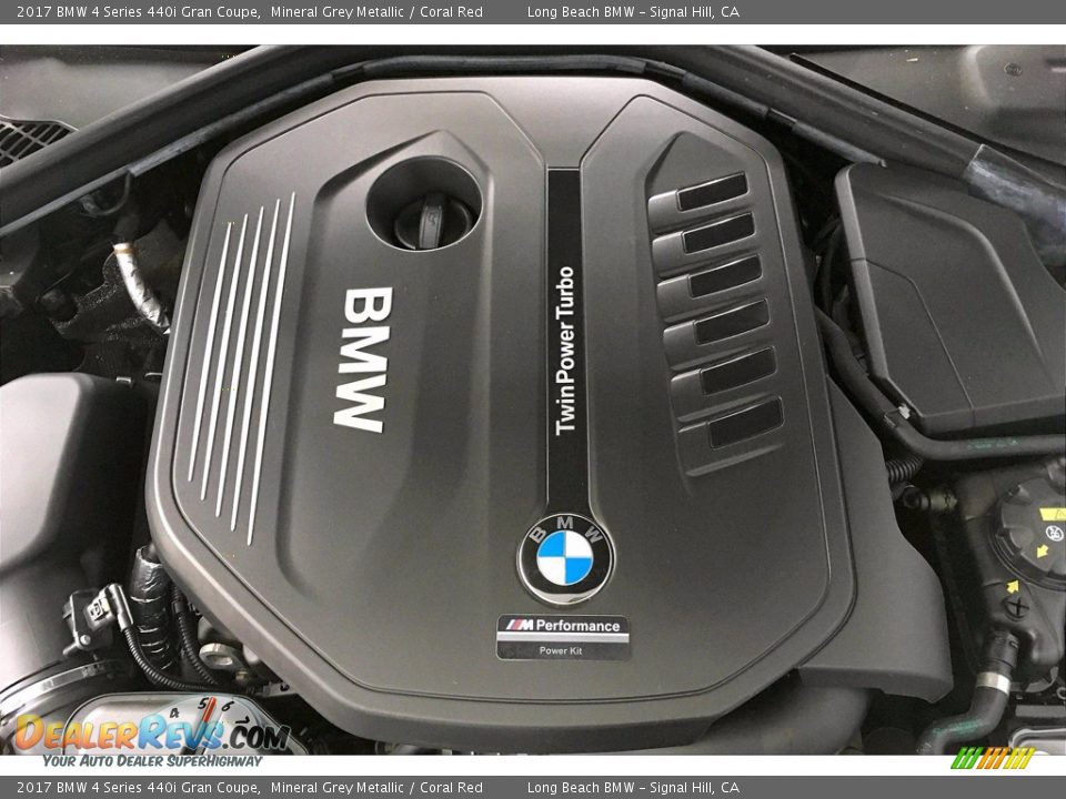 2017 BMW 4 Series 440i Gran Coupe 3.0 Liter DI TwinPower Turbocharged DOHC 24-Valve VVT Inline 6 Cylinder Engine Photo #35